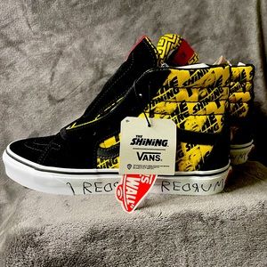 Unisex Vans Hi-Top Redrum The Shining Size 7.5 M